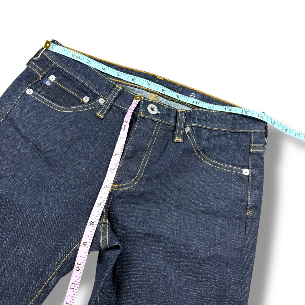 AG Adriano Goldschmied Jeans Size 28 Dark Wash Low Rise - Picture 8 of 10